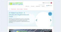 Desktop Screenshot of inverterservicecenter.com