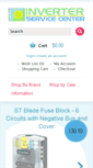 Mobile Screenshot of inverterservicecenter.com