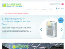 Tablet Screenshot of inverterservicecenter.com